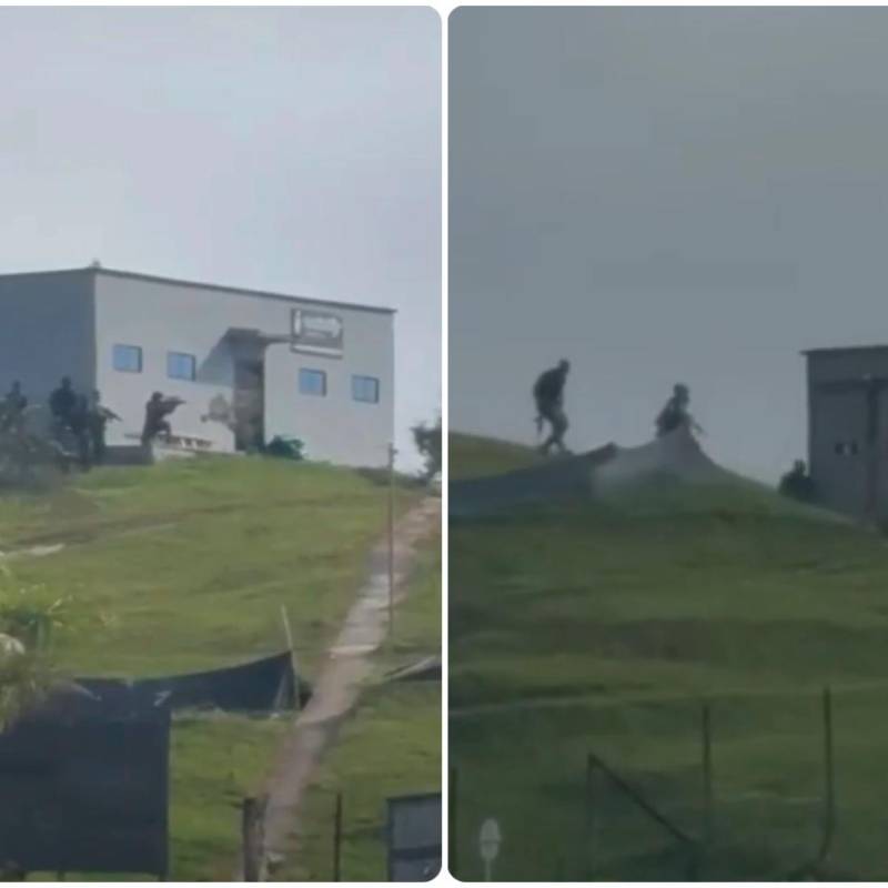 El ataque ocurrió durante la tarde de este miércoles en una base militar de Anorí. FOTOS: Cortesía