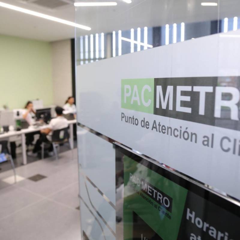 Los PAC no abren sábados, domingos ni festivos. FOTO Metro de Medellín.