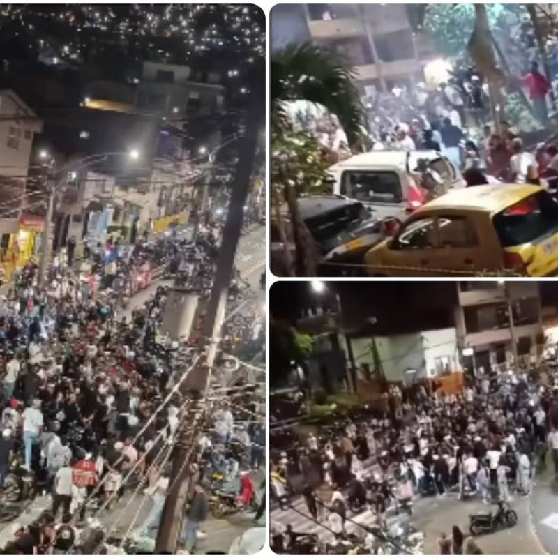Aspecto de las calles de Aranjuez durante la noche del pasado martes 3 de junio. FOTO: Cortesía