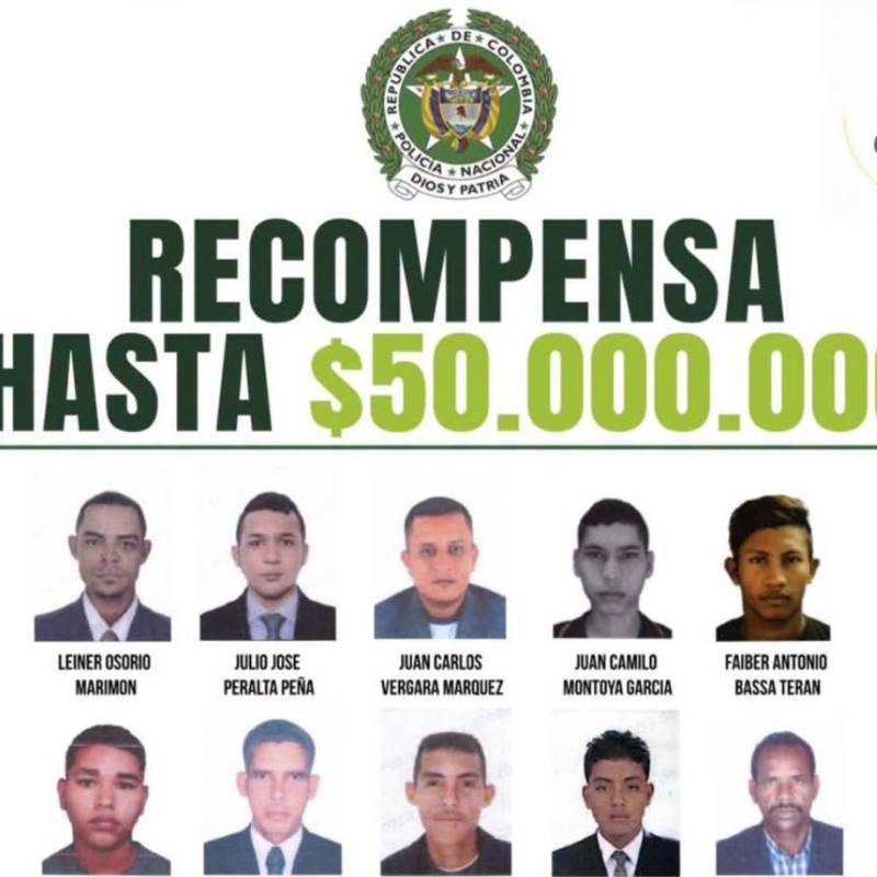 Entre los prófugos está Arley Antonio Velázquez Suárez, alias ‘El Mello’, quien, según las autoridades, sería presunto cabecilla de la subestructura Yeison Leudo Chaverra del Clan del Golfo. FOTO Alcaldía de Caucasia. 