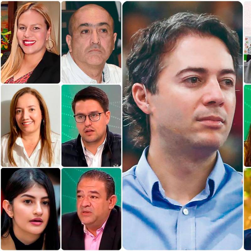 Daniel Quintero tiene un récord difícil de igualar: la Fiscalía lo ha señalado a él y a 36 de los funcionarios y contratistas de su administración de delitos relacionados con corrupción. FOTOS: Archivo y Cortesía