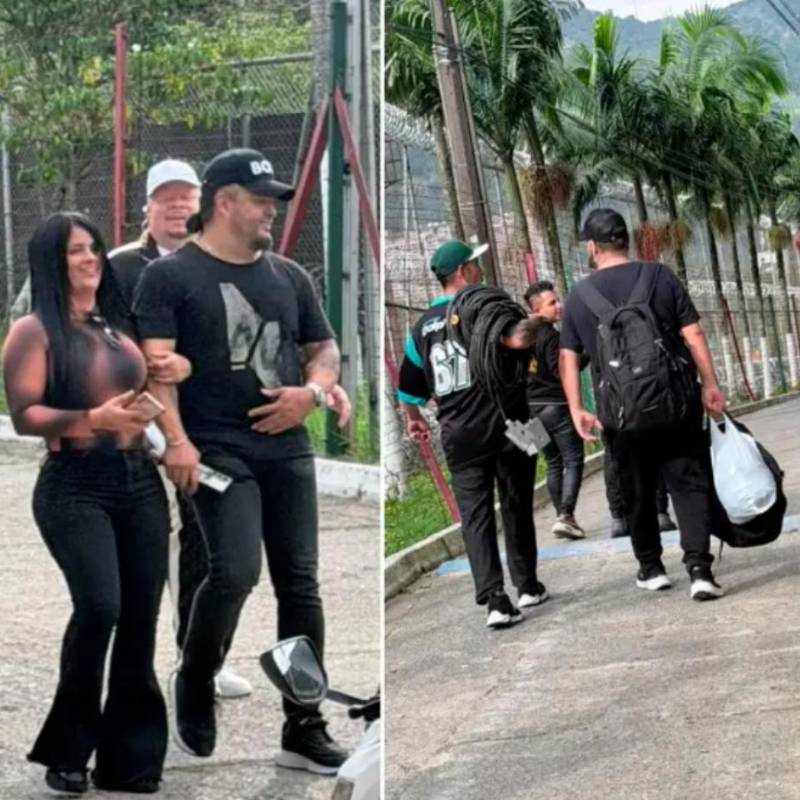 Imágenes del artista que se presentó en la Cárcel de Alta Seguridad de Itagüí. FOTOS: Cortesía Claudia Carrasquilla