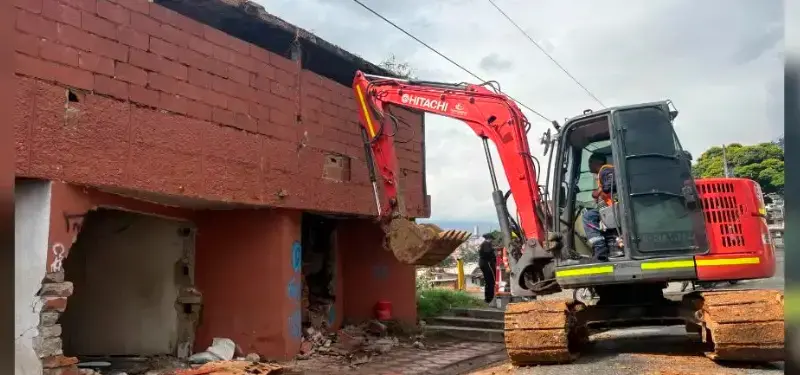 Autoridades tumbaron casa usada como plaza de vicio en el centro de Medellín