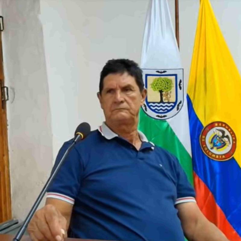 Óscar Monsalve, papá del testigo clave en el juico contra Álvaro Uribe. Foto: captura de pantalla.