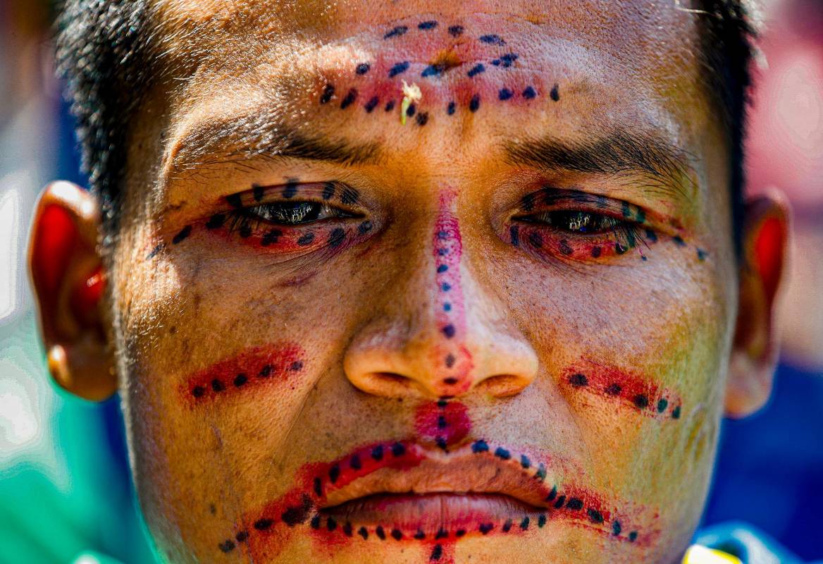 En los indígenas Emberá se presentan diferencias culturales debido al medio en el que viven. Así los Emberá están constituidos en dos grandes grupos: Dobidá y Eyabidá. Foto: Manuel Saldarriaga Quintero 