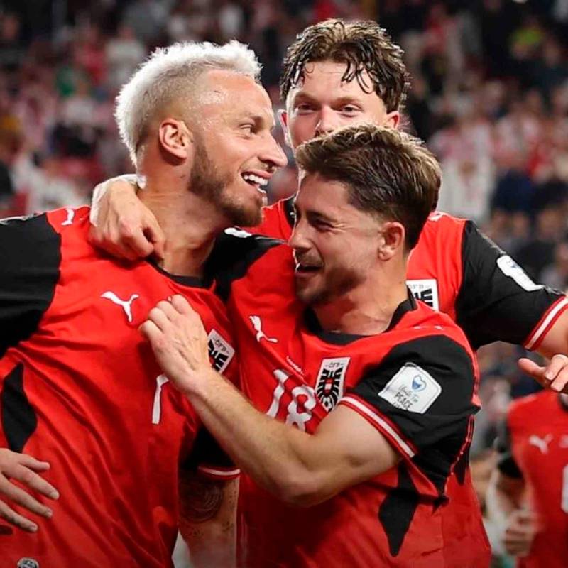 Austria venció a Jordania en el Mundial de Norteamérica y es colíder, junto a Argentina, en el Grupo J del torneo que se juega en México, Canadá y Estados Unidos. FOTO TOMADA X@FIFAWorldCup