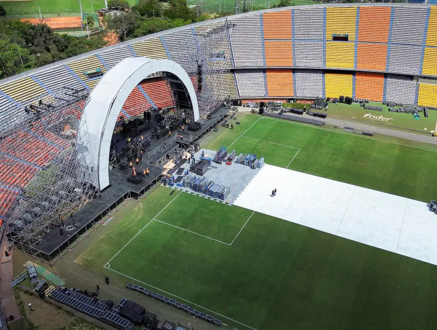 El Atanasio ha sido escenario de múltiples conciertos en los últimos años y lo seguirá siendo. Foto: Manuel Saldarriaga