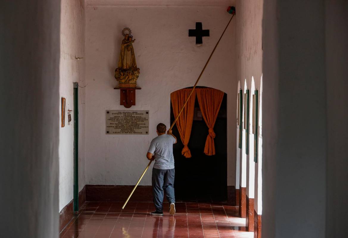  En Santa Fe de Antioquía, no habrá procesiones pero sí Semana Santa una tradición Católica que cumple 450 años. Foto: Manuel Saldarriaga Quintero.