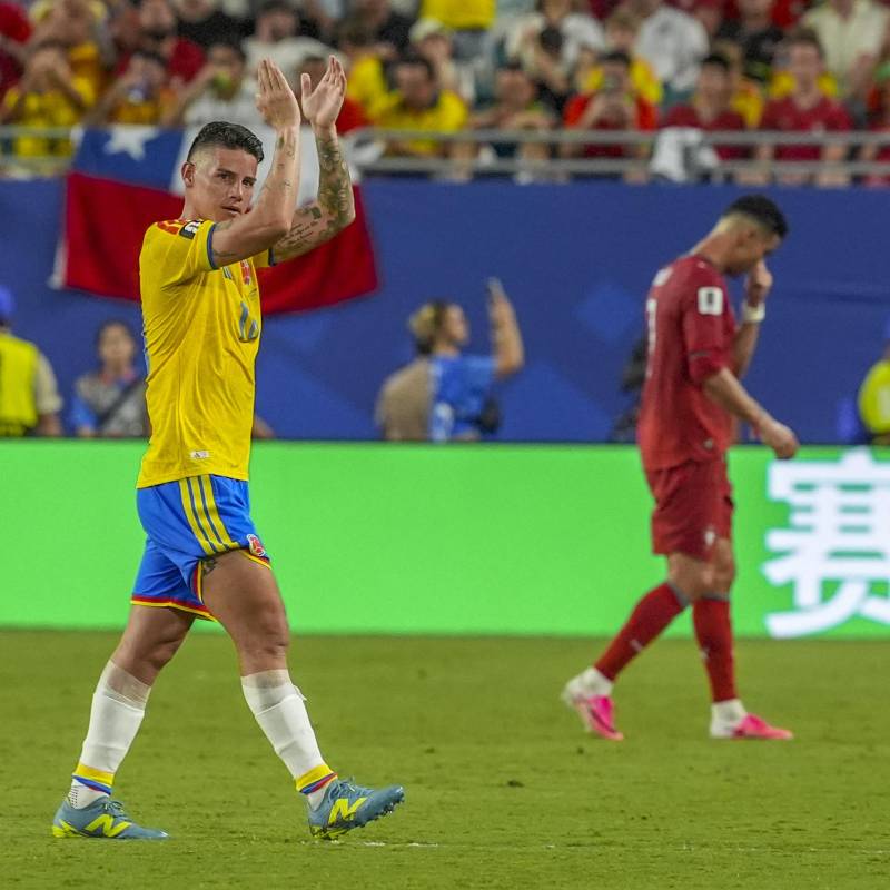 James Rodríguez marcó 31 goles con la Selección Colombia y es el máximo goleador de la tricolor en las Eliminatorias y los mundiales. Foto: Juan Antonio Sánchez Ocampo.