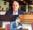 Hernán Cadavid participa como testigo en el juicio al expresidente Álvaro Uribe. FOTO: Captura de video