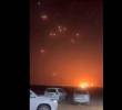 Los sistemas antiaéreos de Israel se activaron para tratar de interceptar los misiles disparados desde Irán. IMAGEN TOMADA DE VIDEO.