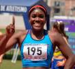 Con un registro de 11,17 segundos, la antioqueña Camila Maturana destronó el legendario récord de Felipa Palacios vigente desde 2005. FOTO: Cortesía.