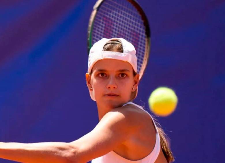 Emiliana Arango consiguió su primera victoria ante una top-30. FOTO GETTY