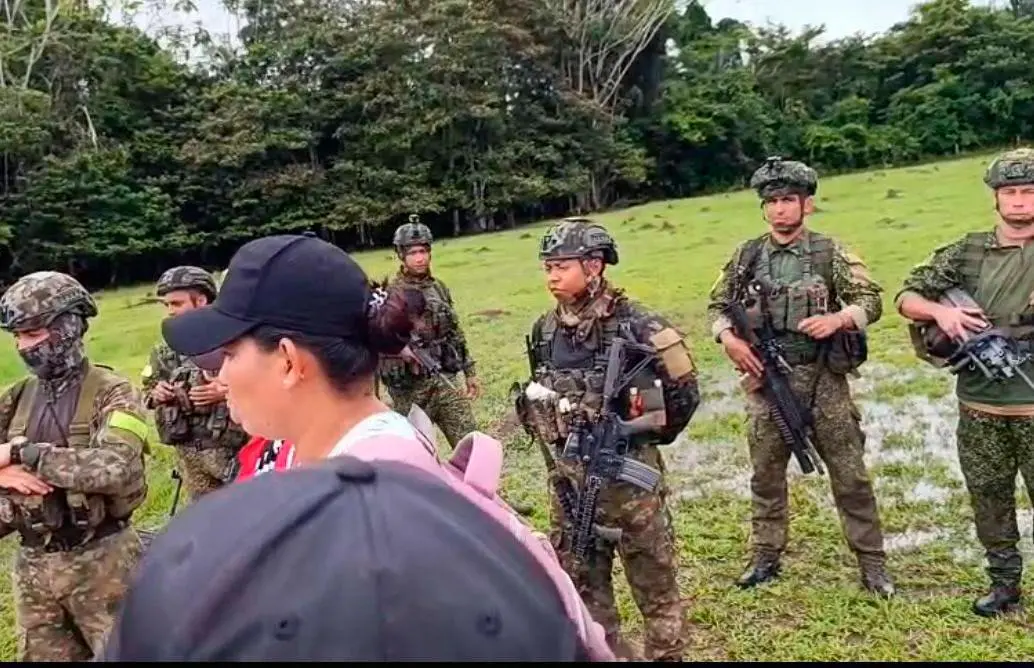 Los militares permanecen retenidos desde este lunes 25 de agosto. FOTO CORTESÍA