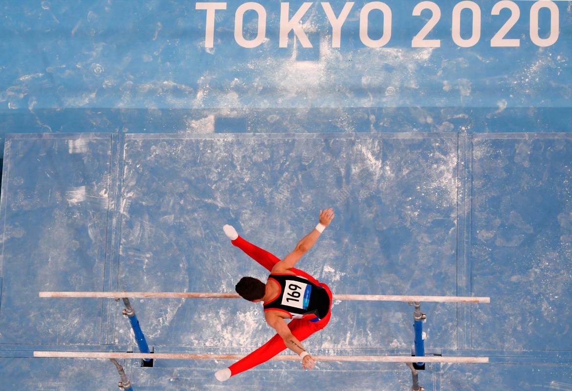 Gimnasia olímpica. FOTO: AFP