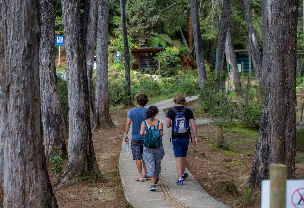 En el parque se da la conexión entre el ser humano y la naturaleza. Foto Juan Antonio Sánchez Ocampo