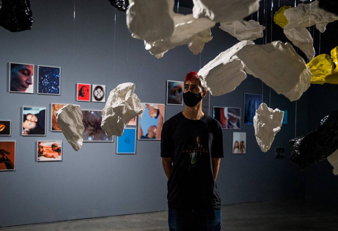 Cada obra es diferente una de la otra, no hubo temática, ninguna petición exacta, hubo liberta, pero también mucho acompañamiento y conversación en torno a cada obra. FOTOS: JULIO CÉSAR HERRERA