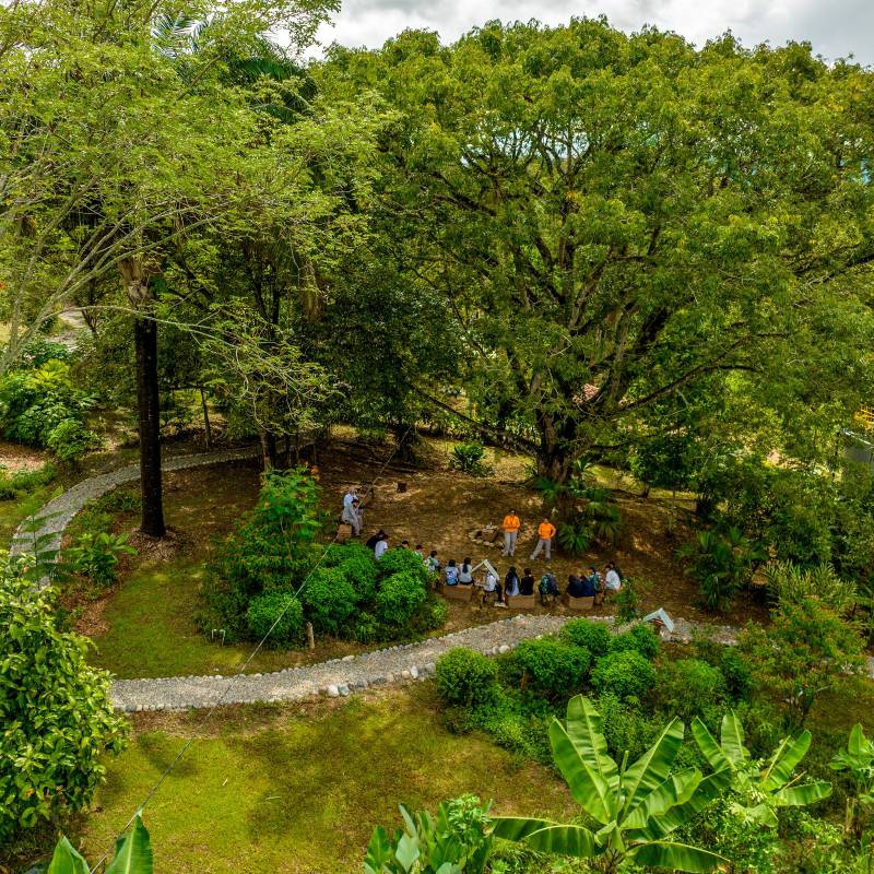 La diversión familiar en actividades al aire libre son el mayor atractivo del nuevo parque. FOTO: CORTESÍA COMFAMA