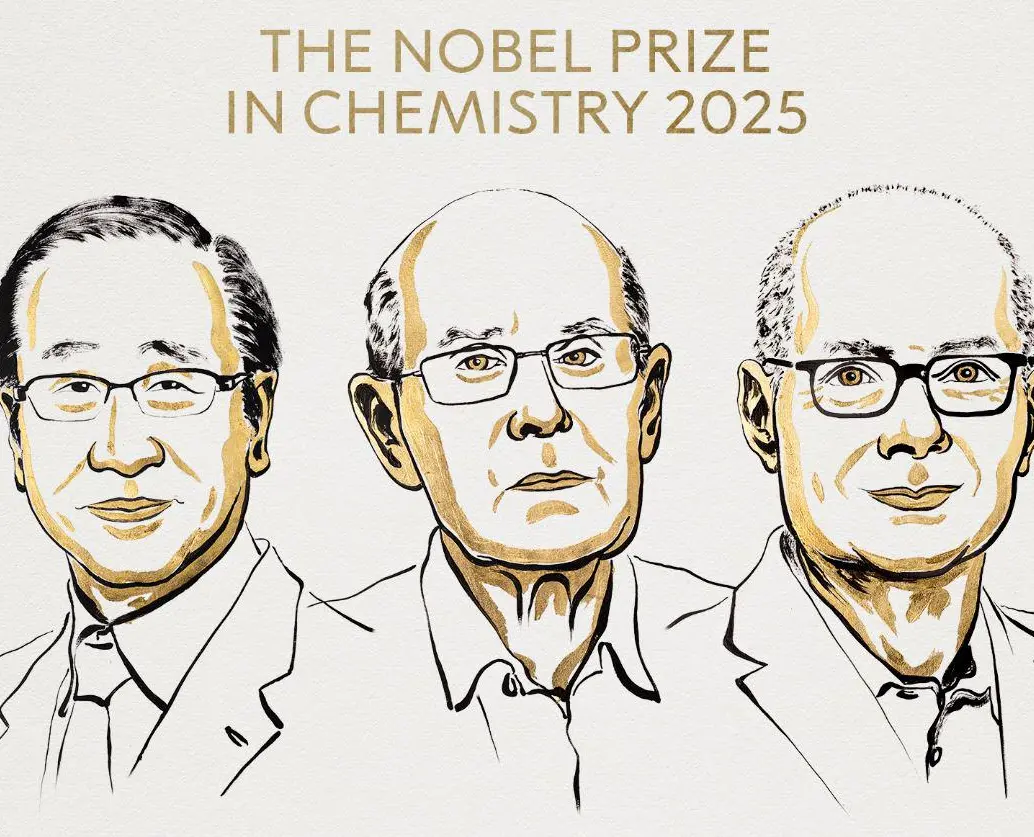 Los nombres de Yaghi, de 60 años, y Kitagawa, de 74, estaban desde hace años en las quinielas para el galardón de Química, el tercero de la semana de los Nobel. FOTO: Cortesía