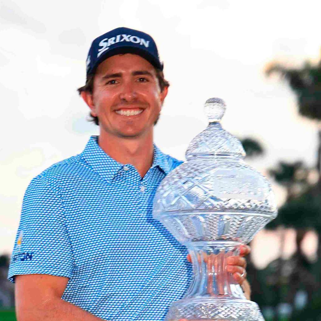 El antioqueño Nicolás Echavarría logró su tercer triunfo en el PGA Tour, en su cuarto año como profesional. FOTO TOMADA X@PGATOUR
