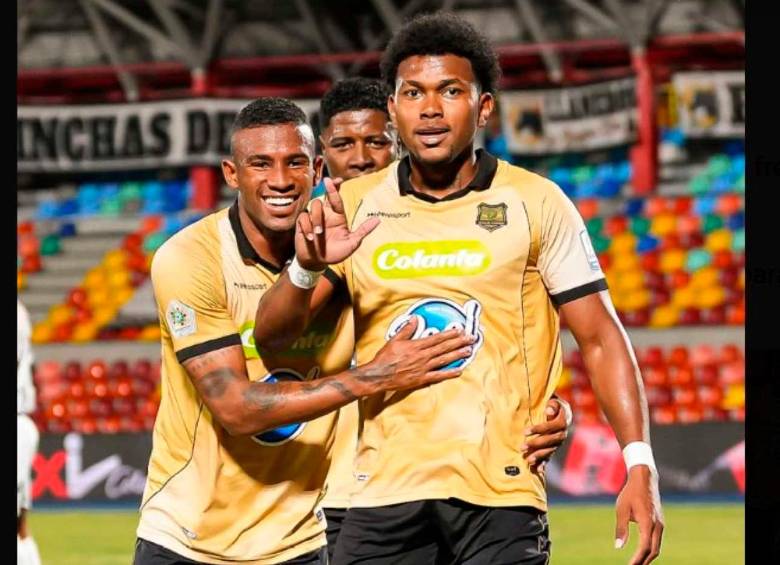 El delantero Jorge Rivaldo fue el encargado de marcar, como visitante, ante Llaneros en el 1-1 por la cuarta fecha de la Liga. FOTO CORTESÍA ÁGUILAS 