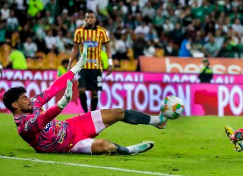 El arquero Salvador Ichazo, quien jugó en Pereira, es el nuevo portero del Deportivo Independiente Medellín. FOTO EL COLOMBIANO 