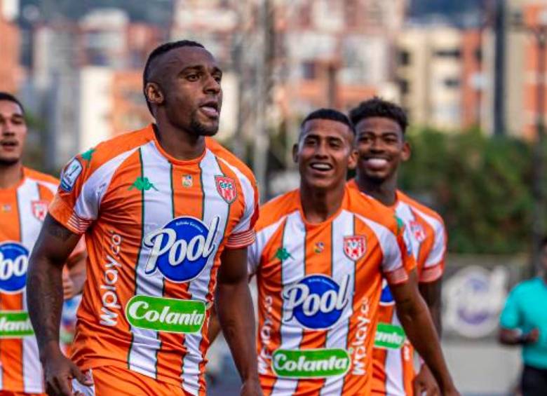 Bayron Garcés ajusta cuatro goles con Envigado en la actual temporada. FOTO CARLOS VELÁSQUEZ 
