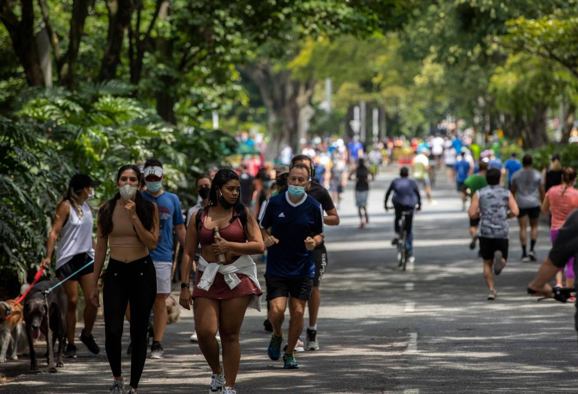 Cabe recordar que la reapertura de las ciclovías estaba prevista para el domingo 17 de enero, pero por las medidas de restricción impuestas ese fin de semana, tuvo que ser pospuesta. Foto: Camilo Suárez