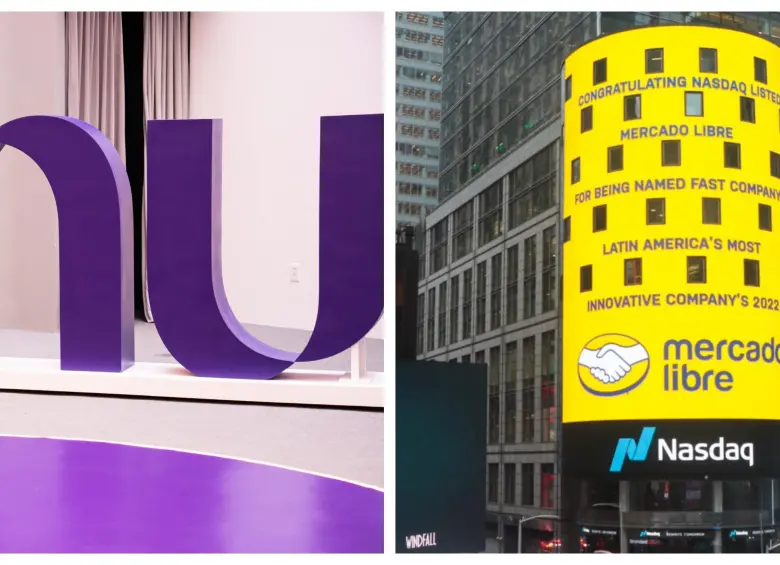 Mercado Libre y Nubank: los emblemas digitales de la región para invertir. FOTOS: Cortesía Bloomberg