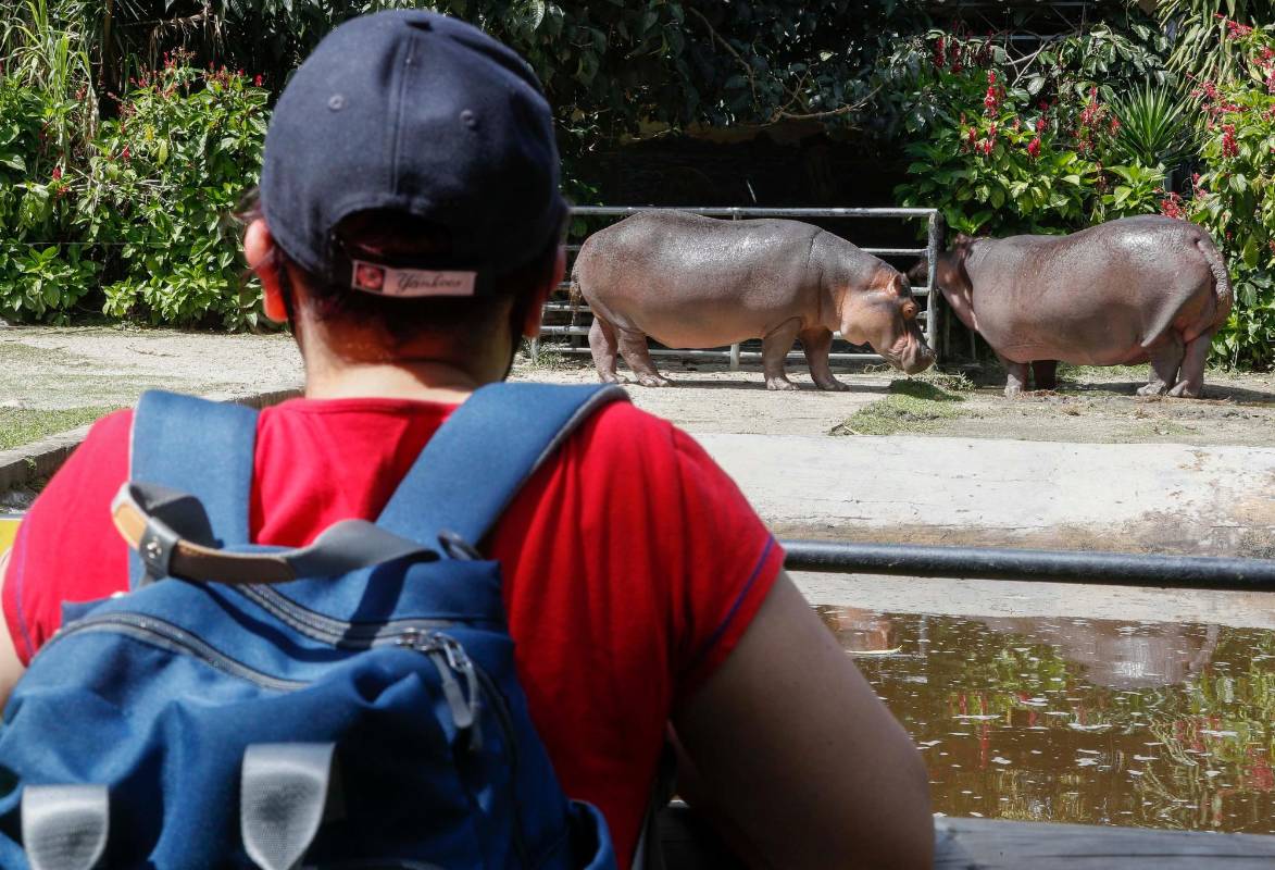 Lo único que se puede ingresar al parque es la hidratación para el recorrido. Foto : Manuel Saldarriaga