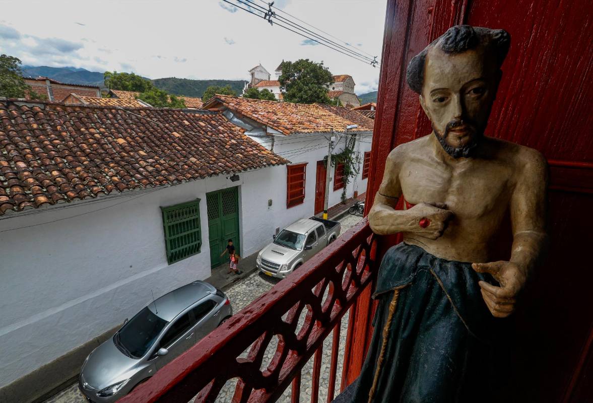 1.000 obras de arte tiene la colección del Museo de Arte Religioso de Santa Fe. Foto: Manuel Saldarriaga Quintero.