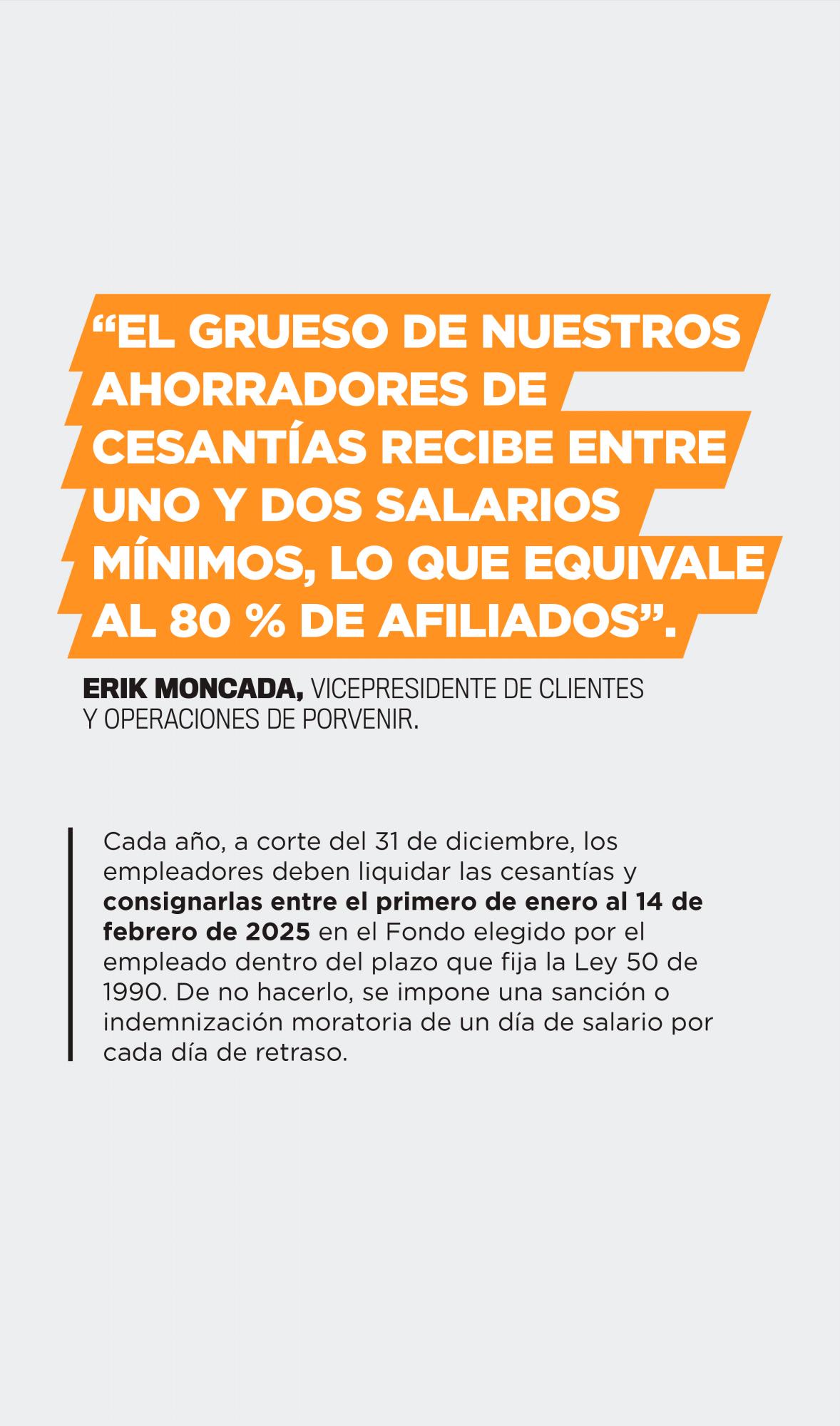Empresarios: se acerca el recaudo de cesantías de 2025 