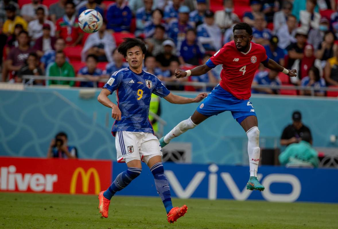 Es el segundo partido de Costa Rica en el Grupo E del Mundial de Qatar 2022 y fue disputado en el estadio Ahmad Bin Ali, de Doha, ante 41.719 espectadores. Fotos: Juan Antonio Sánchez