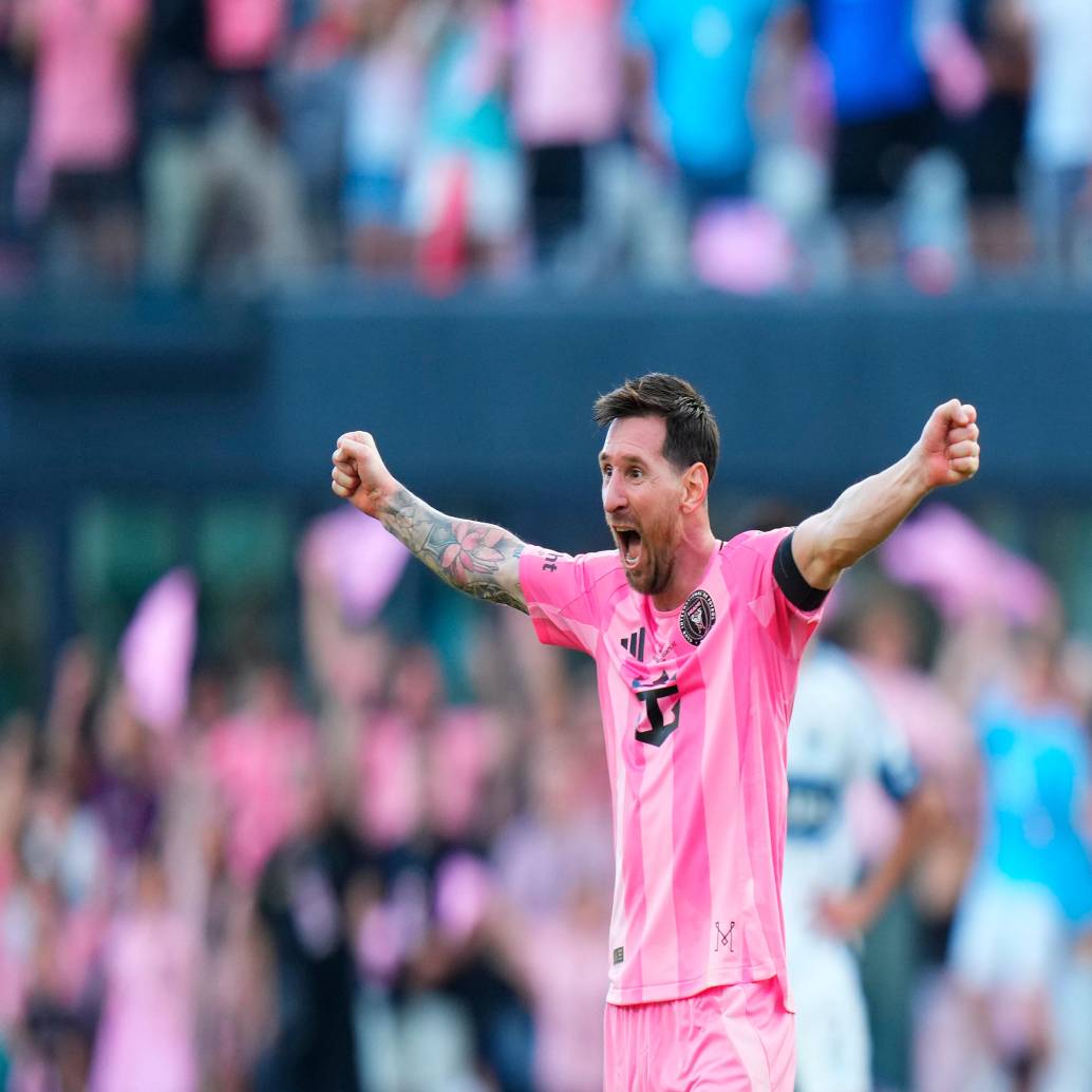 Messi, el hombre más ovacionado en el Inter de Miami. FOTO X-I. Miami