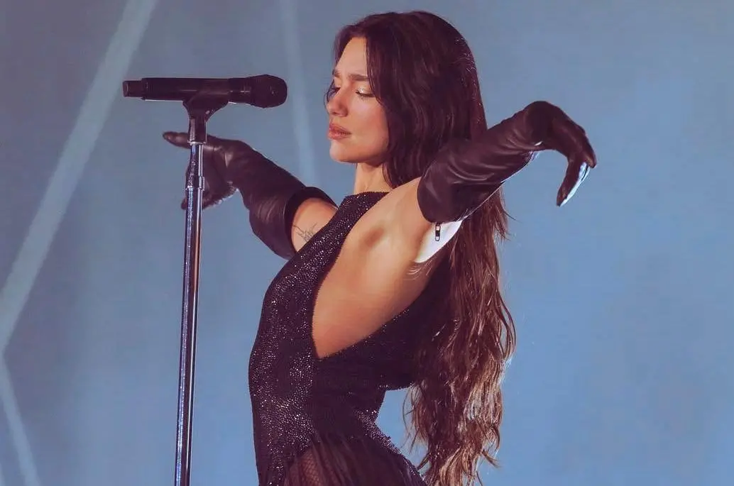 Dua Lipa se ha presentado en Argentina, Chile, Perú y Brasil. FOTO: @dualipa en Instagram