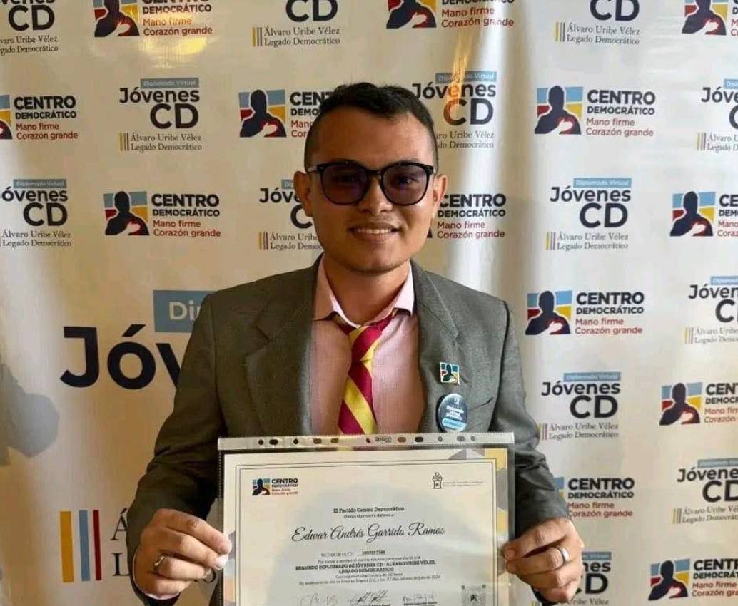 <span class="mln_uppercase_mln">El</span><b><span class="mln_uppercase_mln"> joven activista Edwar Andrés Garrido </span></b><span class="mln_uppercase_mln">resultó gravemente herido tras un ataque sicarial en Girardot. FOTO: REDES SOCIALES</span>