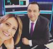 María Lucía Fernández y Jorge Alfredo Vargas compartieron durante años la conducción de la emisión central de noticias en Caracol Televisión. FOTO: redes sociales.