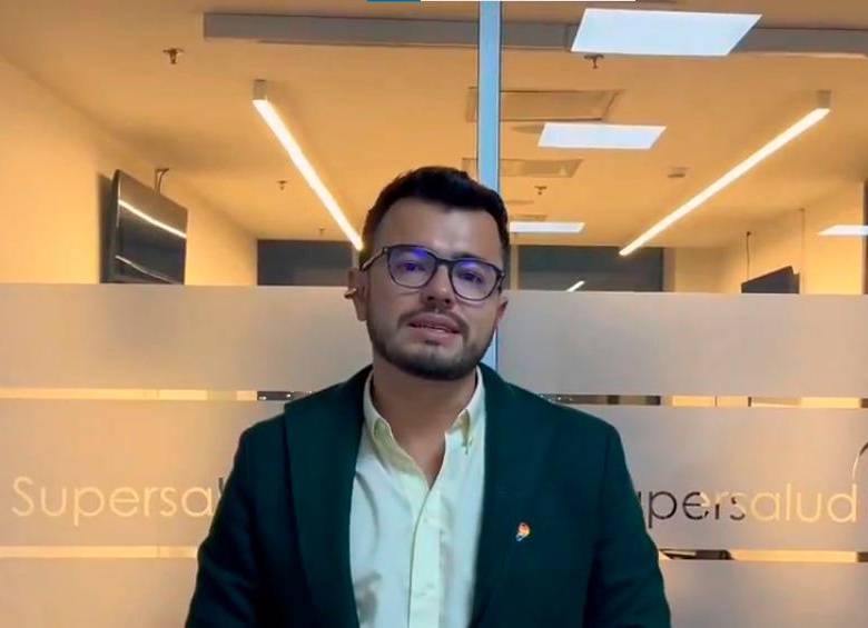 Luis Carlos Leal es el Superintendente Nacional de Salud. FOTO CAPTURA DE PANTALLA 
