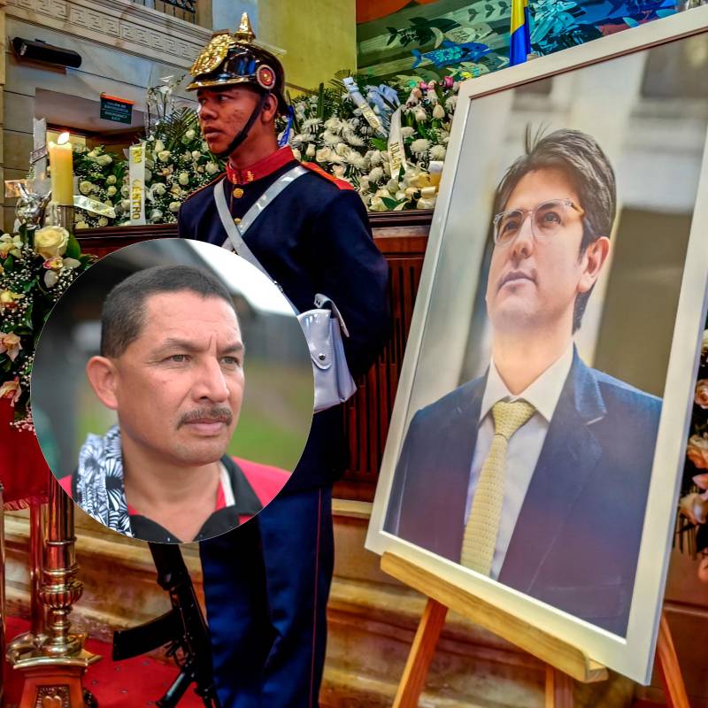 Miguel Uribe Turbay fue atacado el 7 de junio de 2025 en Bogotá; una confesión conocida recientemente señala a la Segunda Marquetalia como presunta autora intelectual del magnicidio. FOTO: Colprensa y redes Sociales