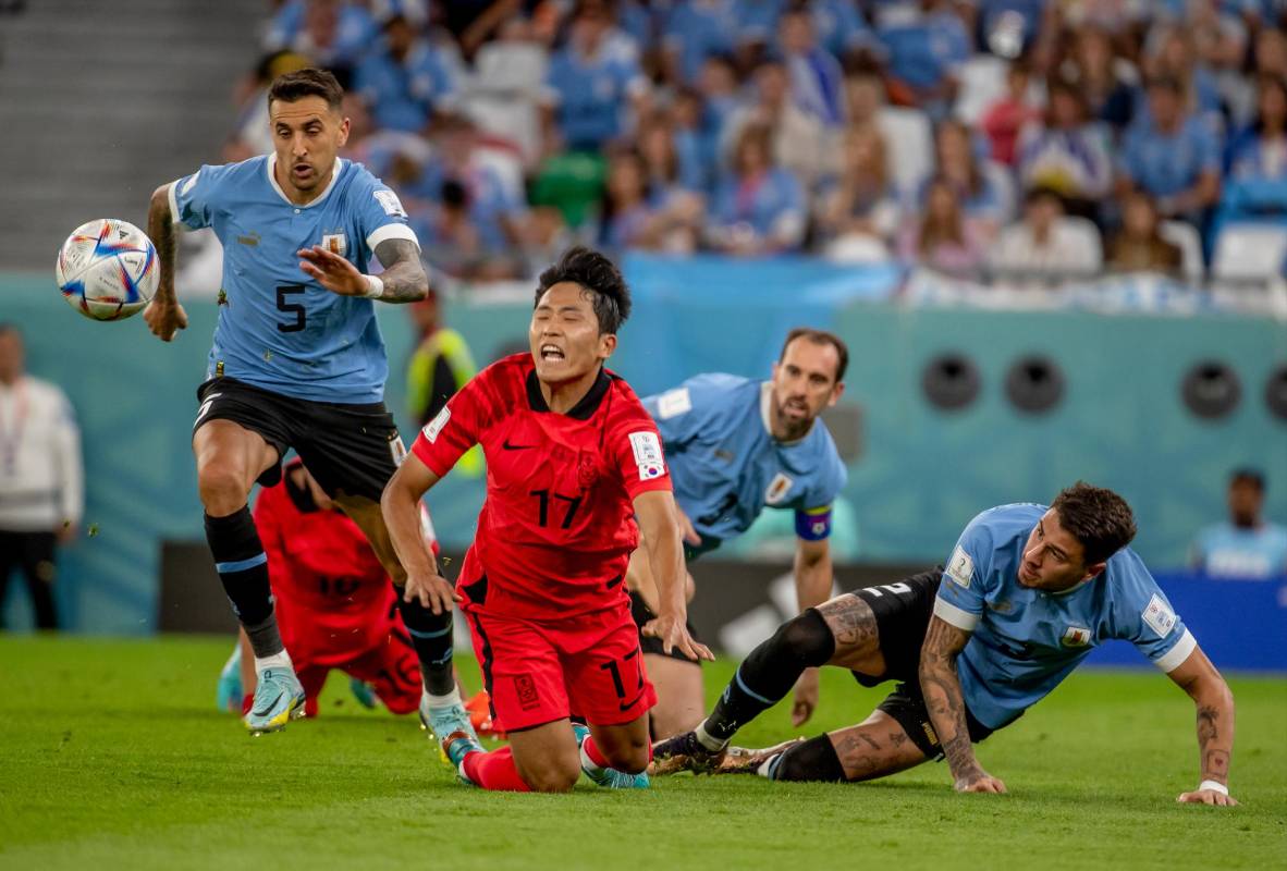 Ahora los sudamericanos se medirán a Portugal ese lunes (2:00 p.m.); mientras que los asiáticos rivalizarán ese día ante Ghana (8:00 a.m.). Foto: JUAN ANTONIO SÁNCHEZ.