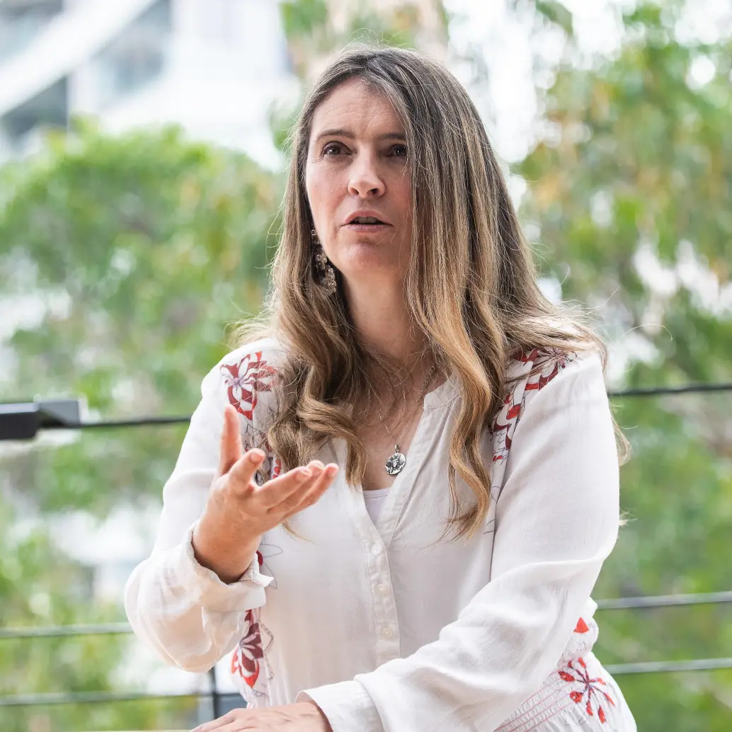 La candidata Paloma Valencia estaría en la mira del frente 42 de las disidencias de las Farc. Foto: Andrés Camilo Suárez Echeverry
