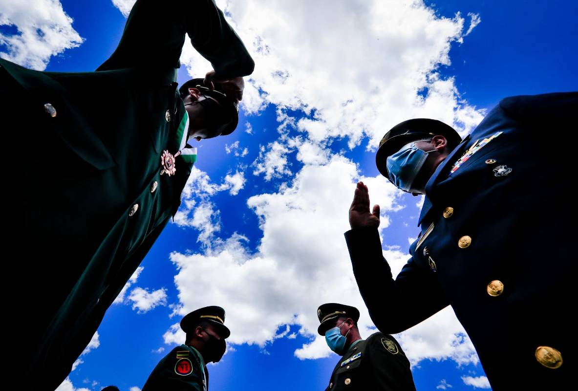 Acto de condecoración a varios militares. FOTO. Jaime Pérez