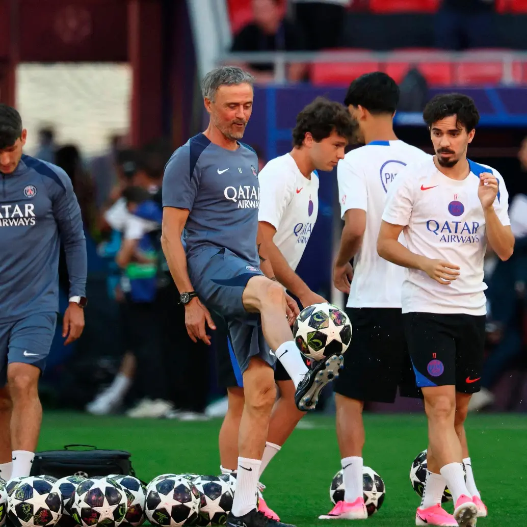 Luis Enrique va por su segunda Champions al frente del PSG. FOTO: X-CHAMPIONS LEAGUE