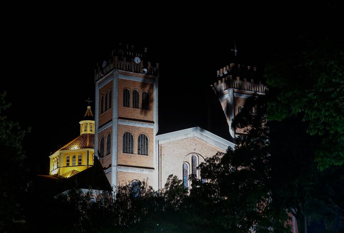La Catedral Nuestra Señora de Las Mercedes, hace parte de los atractivos del municipio. Foto: Manuel Saldarriaga Quintero.