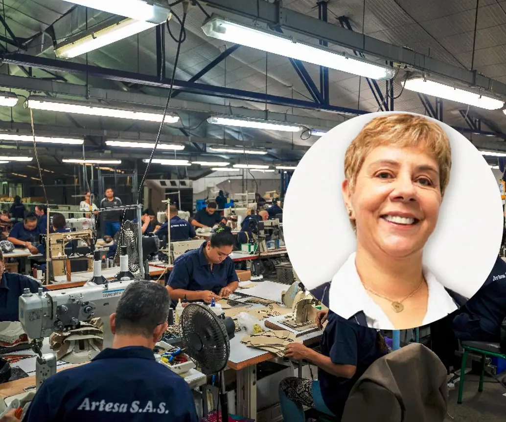 María Elena Ospina, presidenta de Acopi. FOTO CORTESÍA ACOPI y EL COLOMBIANO . 