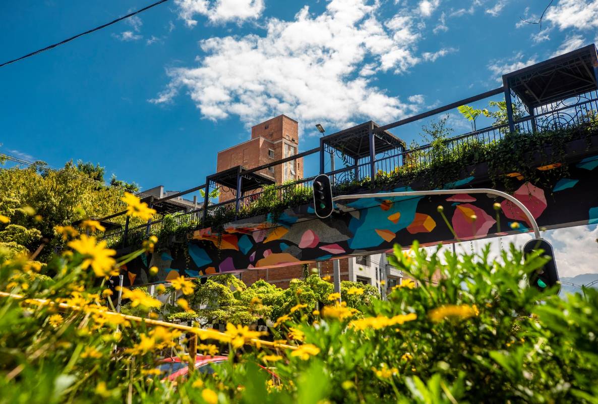 A la estructura le retiraron las escaleras de acceso para evitar que lo dañara. Foto: Camilo Suárez