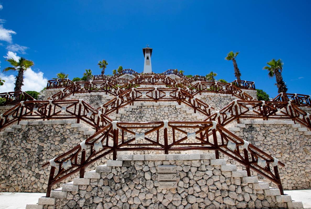 La arquitectura un homenaje a diversos artistas mexicanos. FOTO. Jaime Pérez