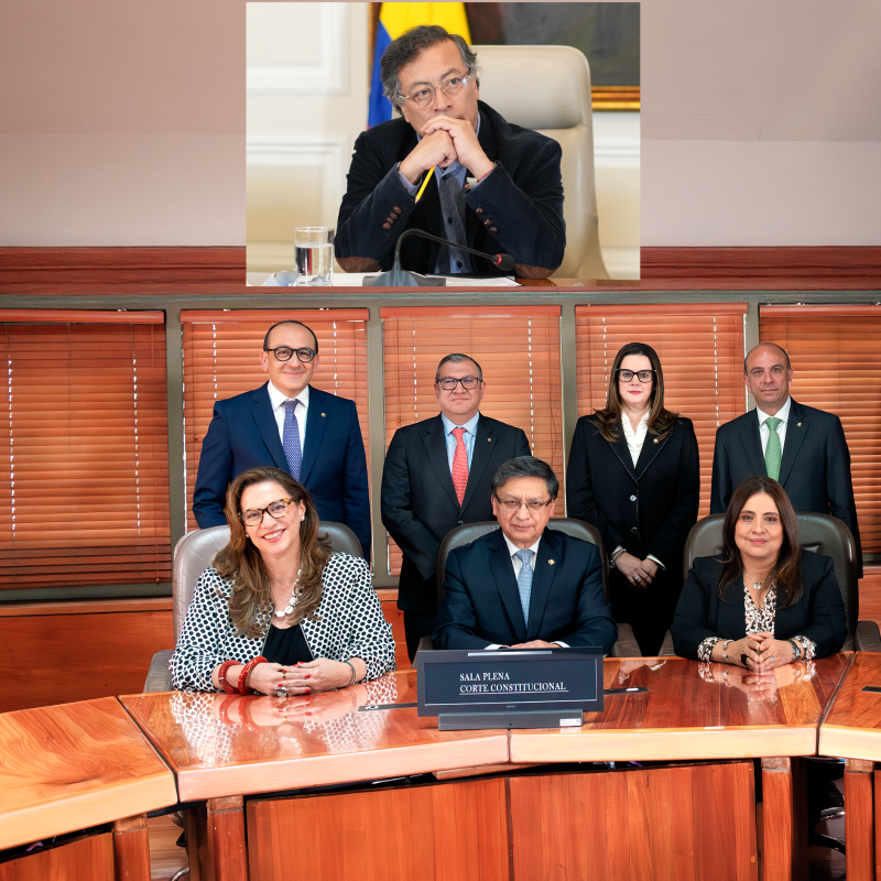 Es la primera vez que la Corte aplica una medida cautelar sobre un decreto de estado de excepción. FOTO: Corte Constituciona y Presidencia