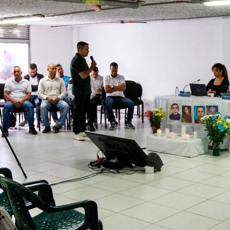 Durante los cuatro días de audiencias se conocieron los relatos de comparecientes sobre ejecuciones extrajudiciales en distintas zonas del Valle de Aburrá. FOTO Julio César Herrera