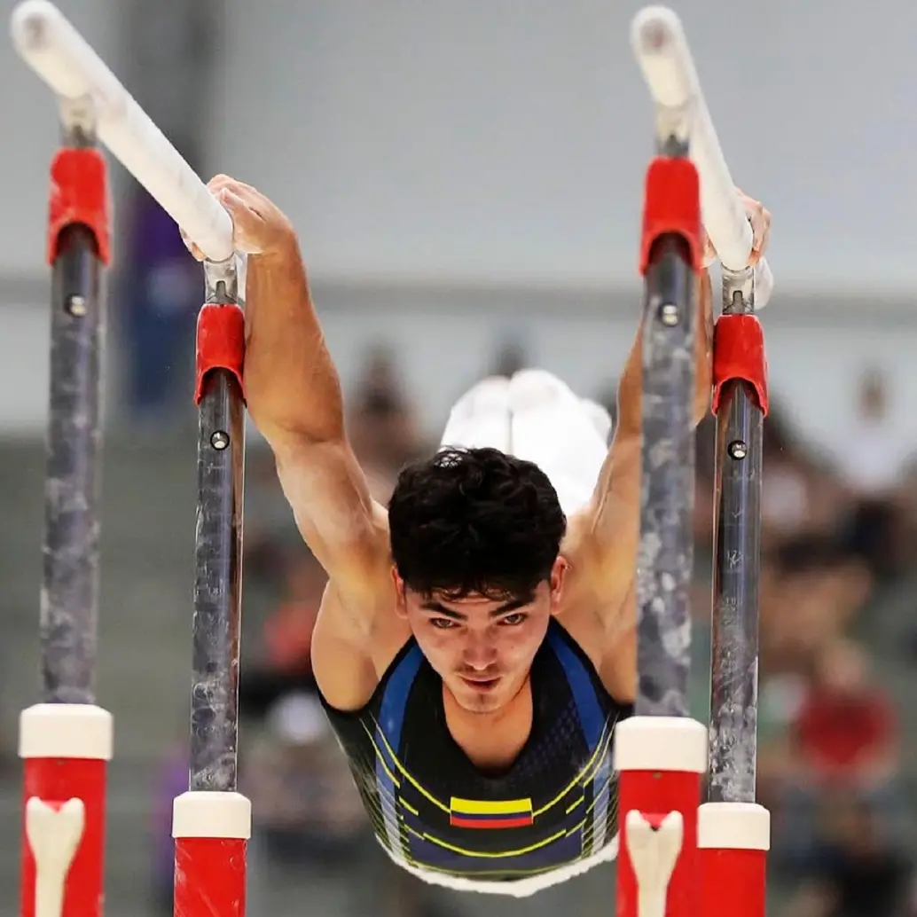Jorman Álvarez, otra promesa de la gimnasia artística en Colombia. FOTO INSTAGRAM ÁLVAREZ